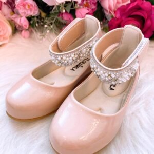Sapatilha Flor Di Mila Nude - Rose "Perolas" Luxo
