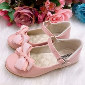 Sapatilha Flor Di Mila Fashion Rosa Bebê