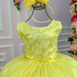 Vestido Enjoy Juvenil Helena Amarelo