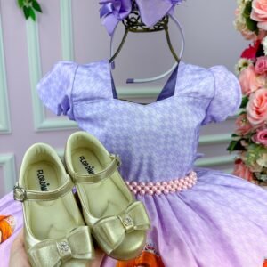 Vestido Gigi Infantil Temáticos Princesa Sofia