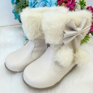 Bota/Coturno Flor Di Mila Zoe Off-Marfim