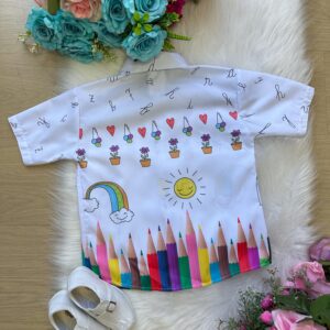 Camisa Miss cherry Meninos - Lapis Aquarela ABC