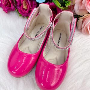 Sapatilha Flor di Mila Pink "Perolas" Luxo