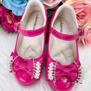 Sapatilha Flor di Mila Pink Perolas Neide