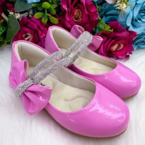 Sapatilha Flor Di MIla Maya Rosa Chiclete