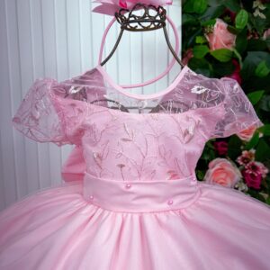 Vestido Giovanella/Giovanela Mariza Longo Rosa Bebe