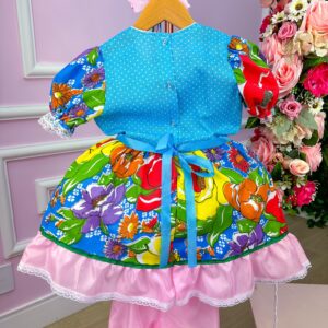 Vestido Junino Boneca Bruna