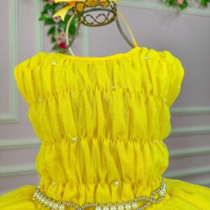 Vestido Marie Juvenil Ana Amarelo