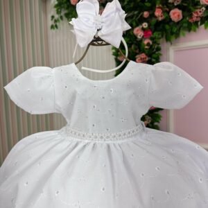 Vestido Miss Cherry Cristal Lese - Laise Branco