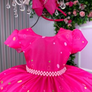 Vestido Ysa Kids Tematicos Divertidamente Pink