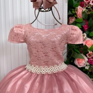 Vestido Enjoy Longo Laura Rose Rendado