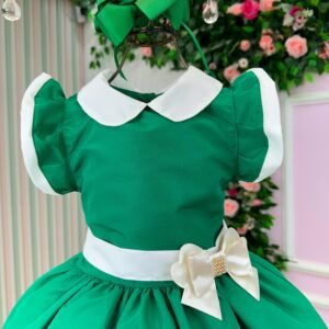 Vestido Blogueirinha Camile Verde - Natal
