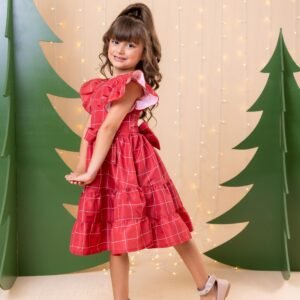 Vestido Banana Club Natal Patty Vermelho
