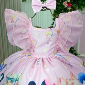 Vestido Temáticos Kids Turma Mickey Mouse Baby Disney