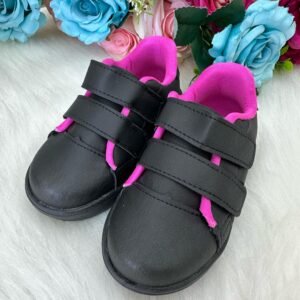 Tênis D Milan Vivi Preto Com Pink