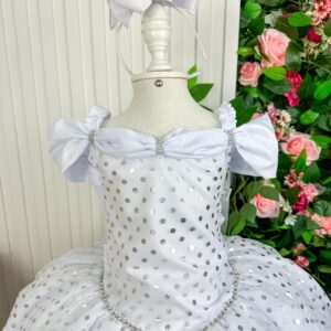 Vestido Marie Bolinhas Branco