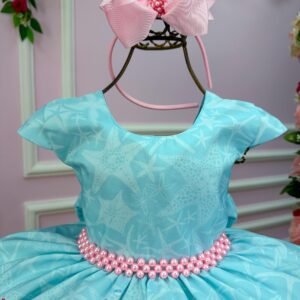 Vestido Gigi Infantil Temáticos Ariel - A Pequena Sereia
