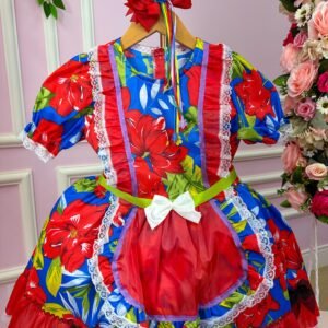 Vestido Junino Sem Short Marilda