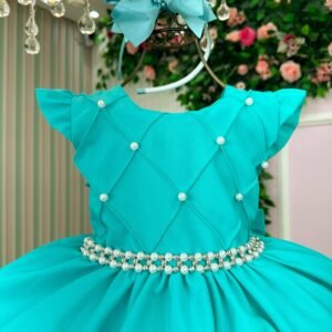 Vestido Ysa Kids Francine Verde Tiffany