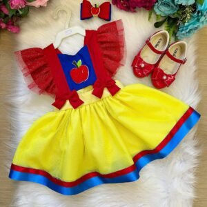 Romper/Vestido Princesa Belli Princesa Maça