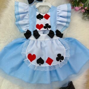 Romper Princesa Belli Alice no Pais das Maravilhas