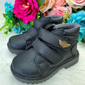 Bota Coturno Masculina Ortobaby Pedro Preto