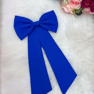 Laço Opcional / Faixa Do Vestido Selena Azul Royal