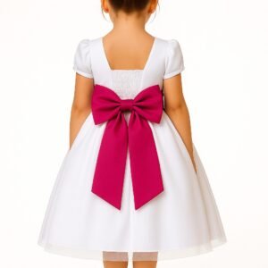Laço Opcional / Faixa Do Vestido Selena Pink