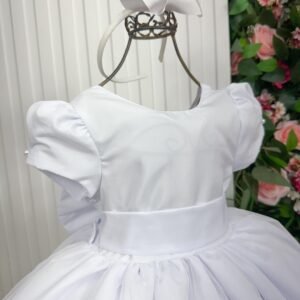 Vestido Vila Lele Longo Selena Branco