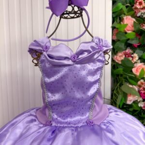 Fantasia Princesa Belli Longa Princesa Lilas Modelo 3