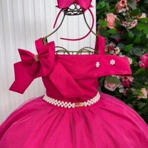 Vestido Banana Club Longo Doce Elegancia Pink