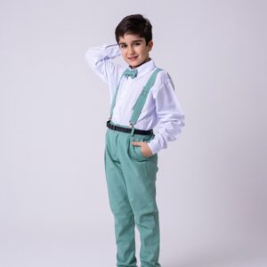 Conjunto Miss Cherry Vitor Suspensorio Verde
