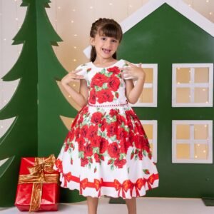 Vestido Marie Rubi Natalino - Natal