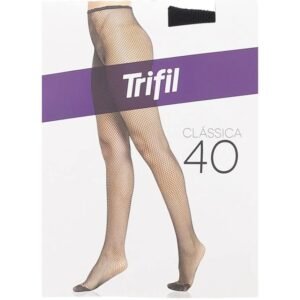 Meia Trifil Calça Adulto Arrastão Preto