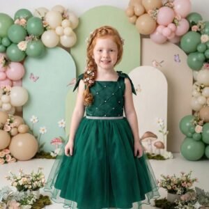 Vestido Marie Mariely Verde Esmeralda
