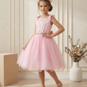 Vestido Marie Mariely Rosa Bebe