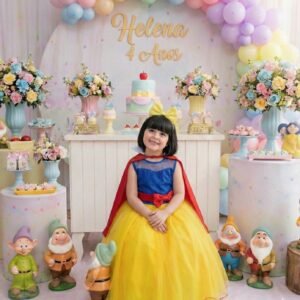 Fantasia Princesa Belli Princesa Maça Md 2