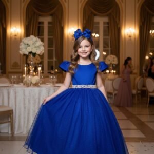 Vestido Marie Longo Heloisa Azul Royal