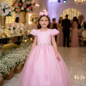Vestido Marie Longo Heloisa Rosa Bebe