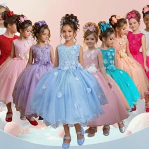 Vestido Vila Lele Regata Flores + Saiote
