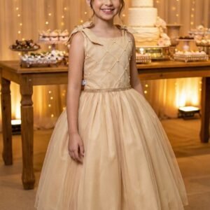 Vestido Marie Mariely Dourado