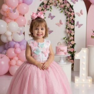 Vestido Marie Jardim Encantado Juliana