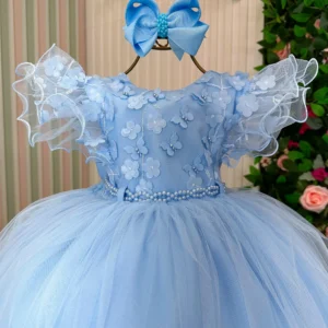 Vestido Menina Bonita Angelie + Saiote