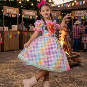 Vestido Marie Junino São João Encantado