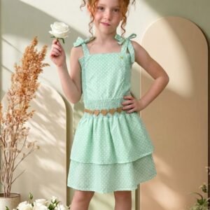 Vestido Blogueirinha Hermione Verde