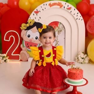 Romper Princesa Belli Melancia