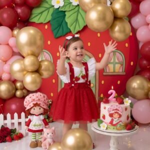 Romper Princesa Belli Moranguinho