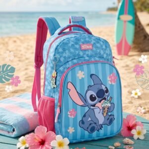 Mochila de Costa Stitch Azul Sorvete